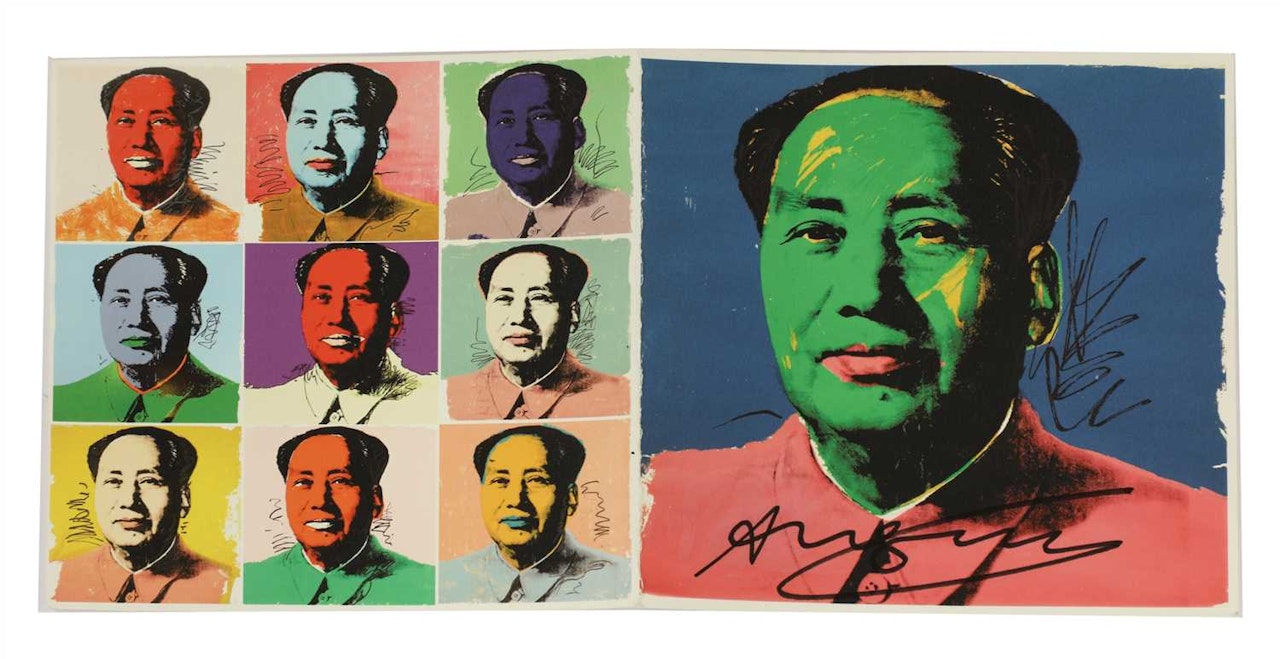 MAO ANNOUNCEMENT CARD by After Andy Warhol