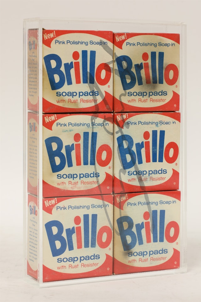 BRILLO BOXES by Andy Warhol