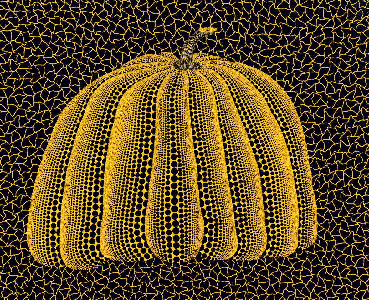 Pumpkin (Yellow Y) by Yayoi Kusama