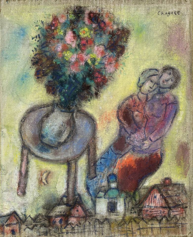 Lovers by Marc Chagall