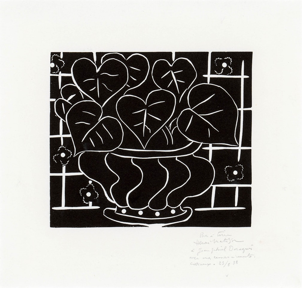 Basket of Begonias I by Henri Matisse