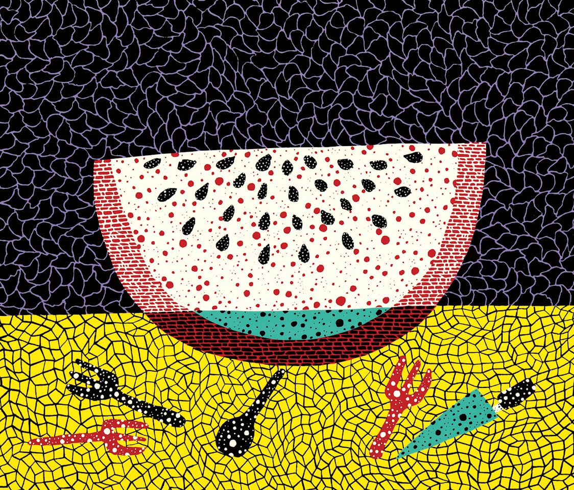 Watermelon by Yayoi Kusama
