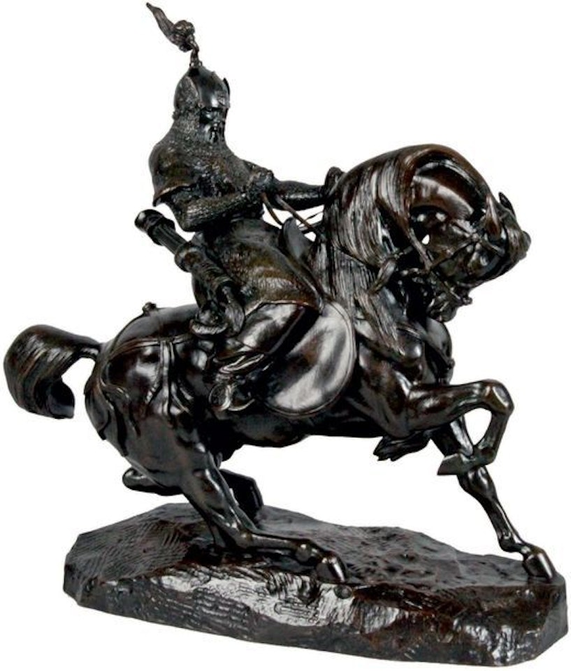 THE TARTAR WARRIOR by Antoine-Louis Barye