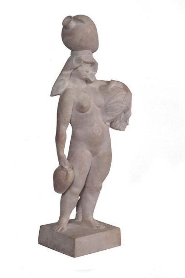 The Water Carrier 1925 by Pablo Gargallo
