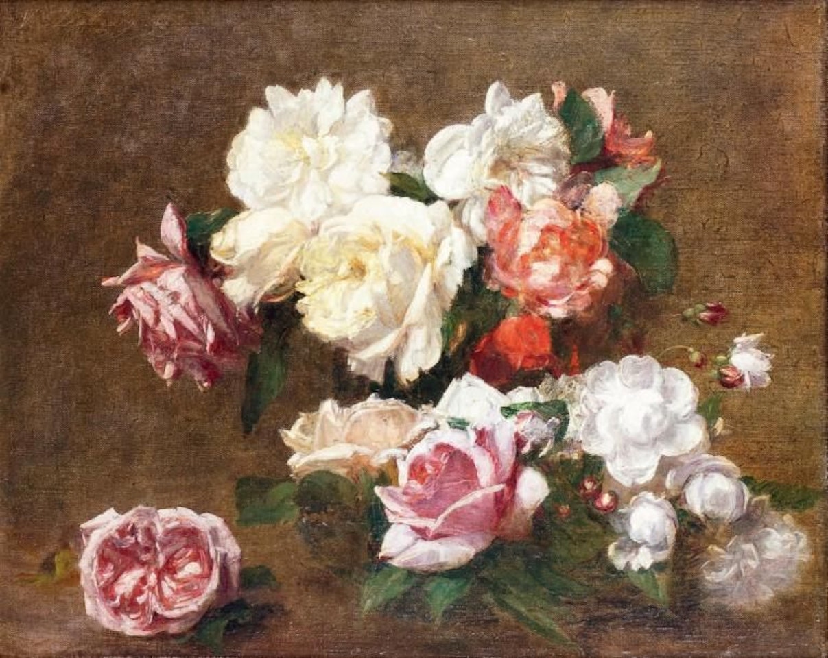 LES ROSES by Victoria Fantin-Latour