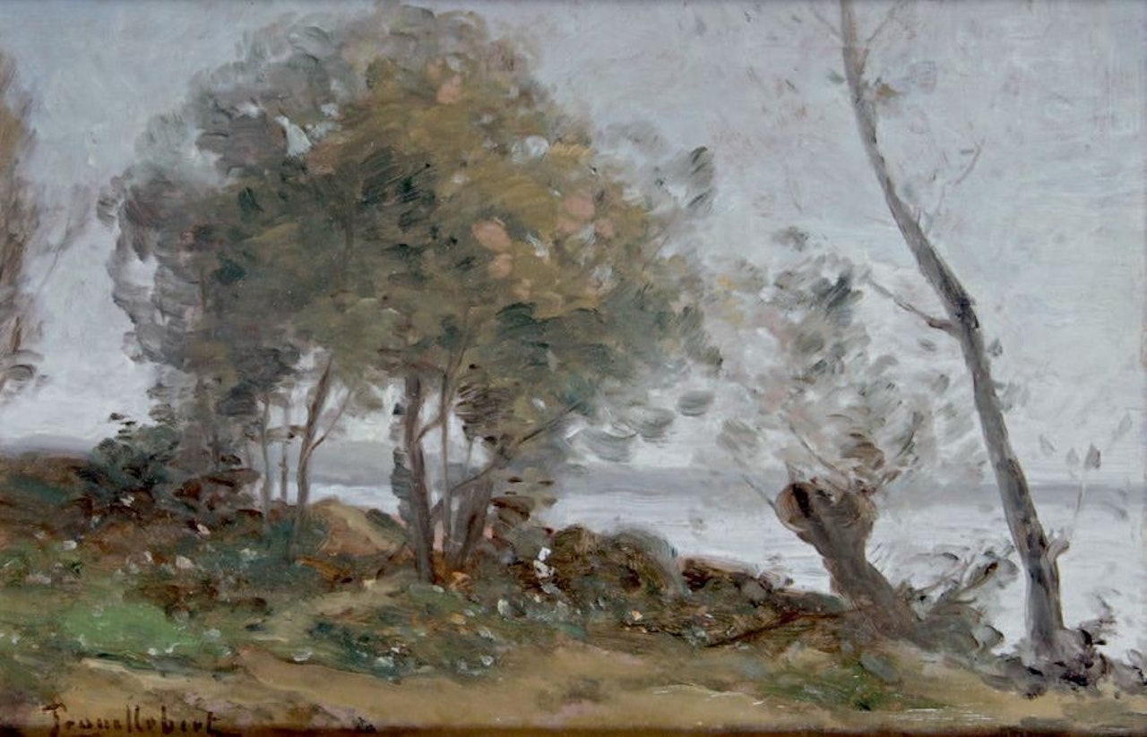 RIVER EDGE by Paul Désiré Trouillebert