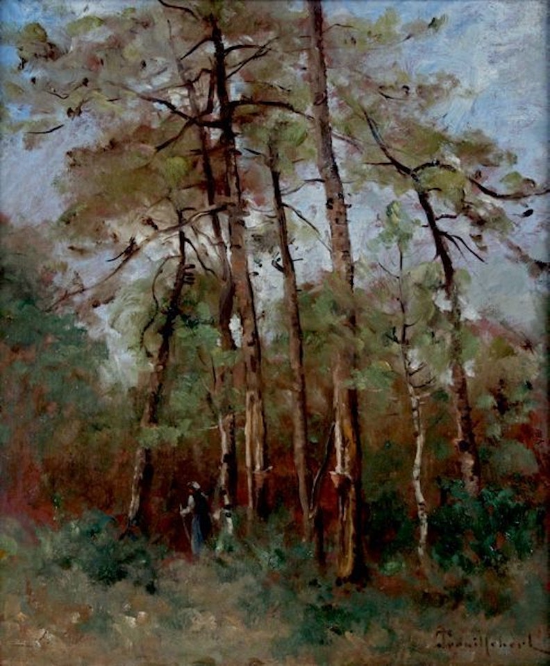VERDON PINES by Paul Désiré Trouillebert
