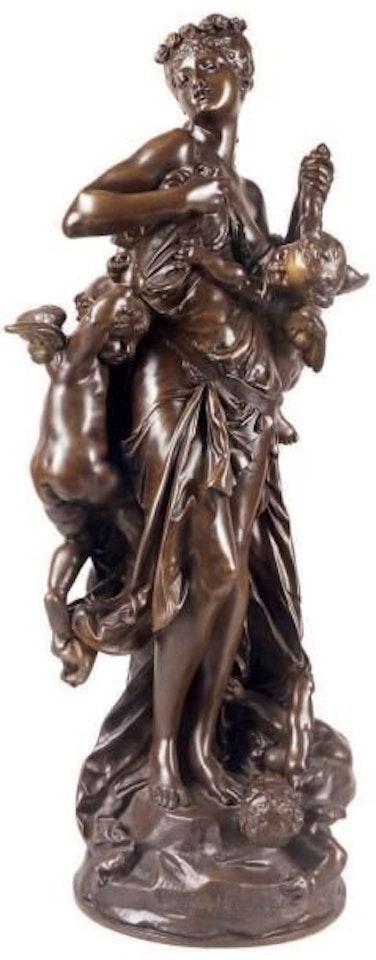 L"INNOCENCE TOURMENTÉE by Albert-Ernest Carrier-Belleuse