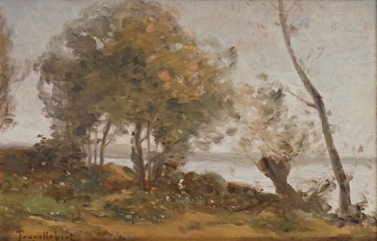 RIVER EDGE by Paul Désiré Trouillebert