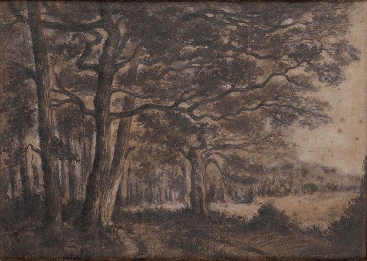Les grands chêne by Théodore Rousseau