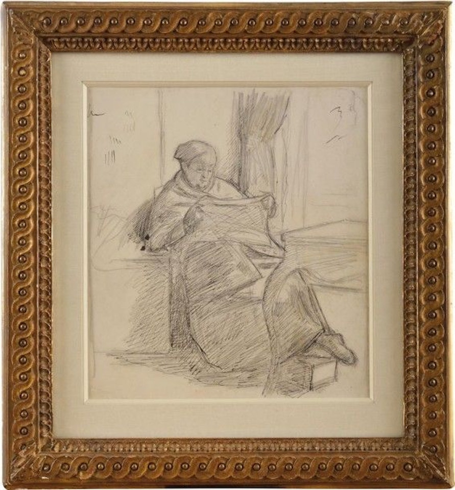 Portrait de Madame Frédéric Mertzdorff, la grand-mère de l"artiste by Pierre Bonnard