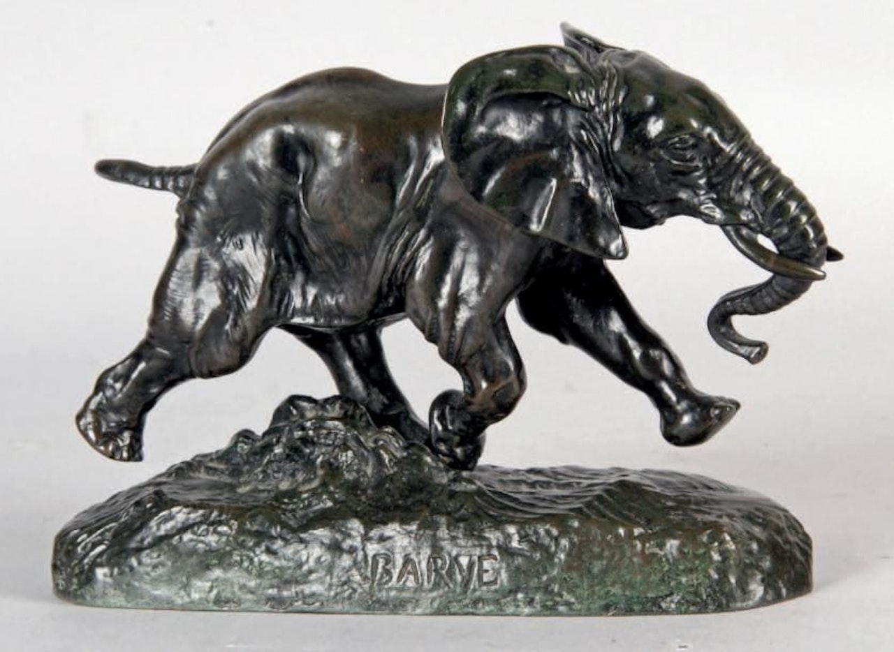 SENEGAL ELEPHANT by Antoine-Louis Barye