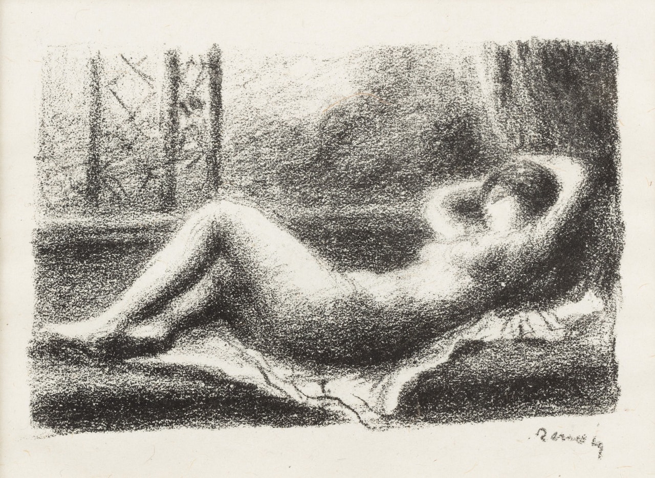 Odalisque (Delteil 35) by Pierre-Auguste Renoir