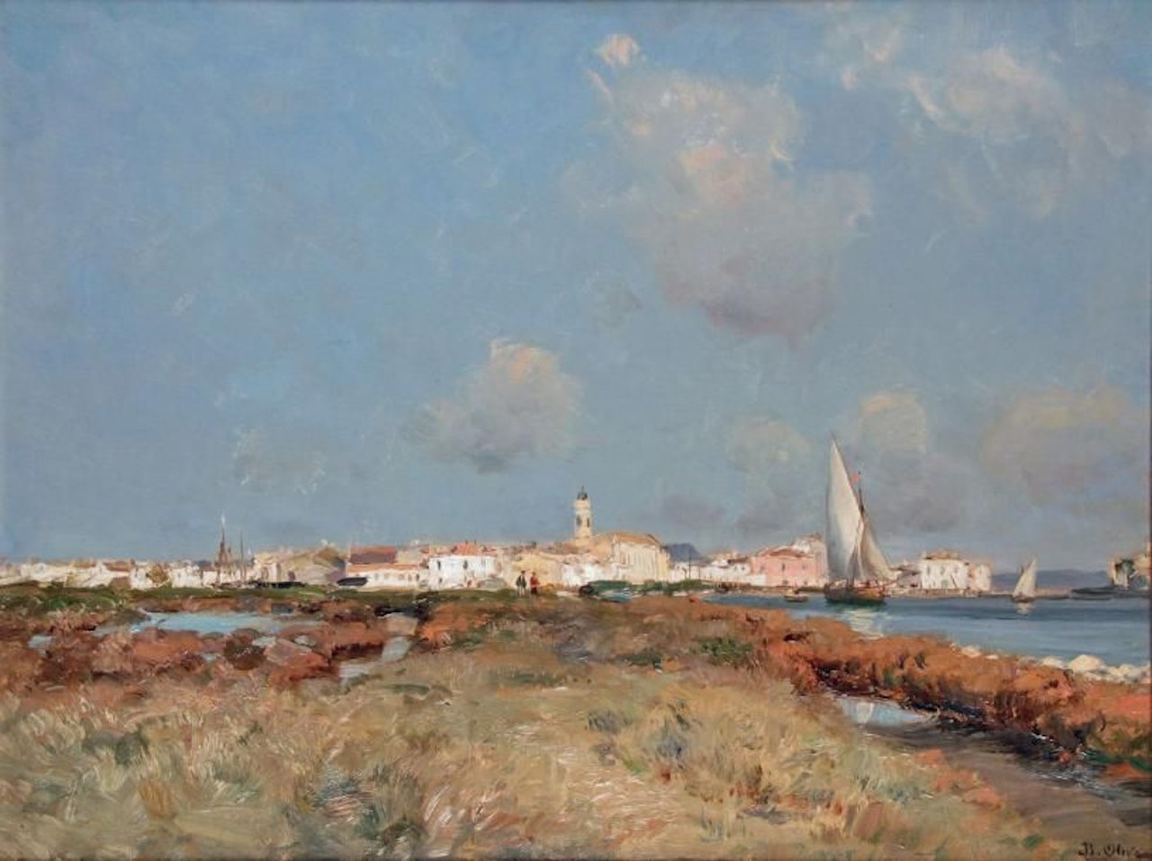 MARTIGUES SHORE by Jean Baptiste Olive