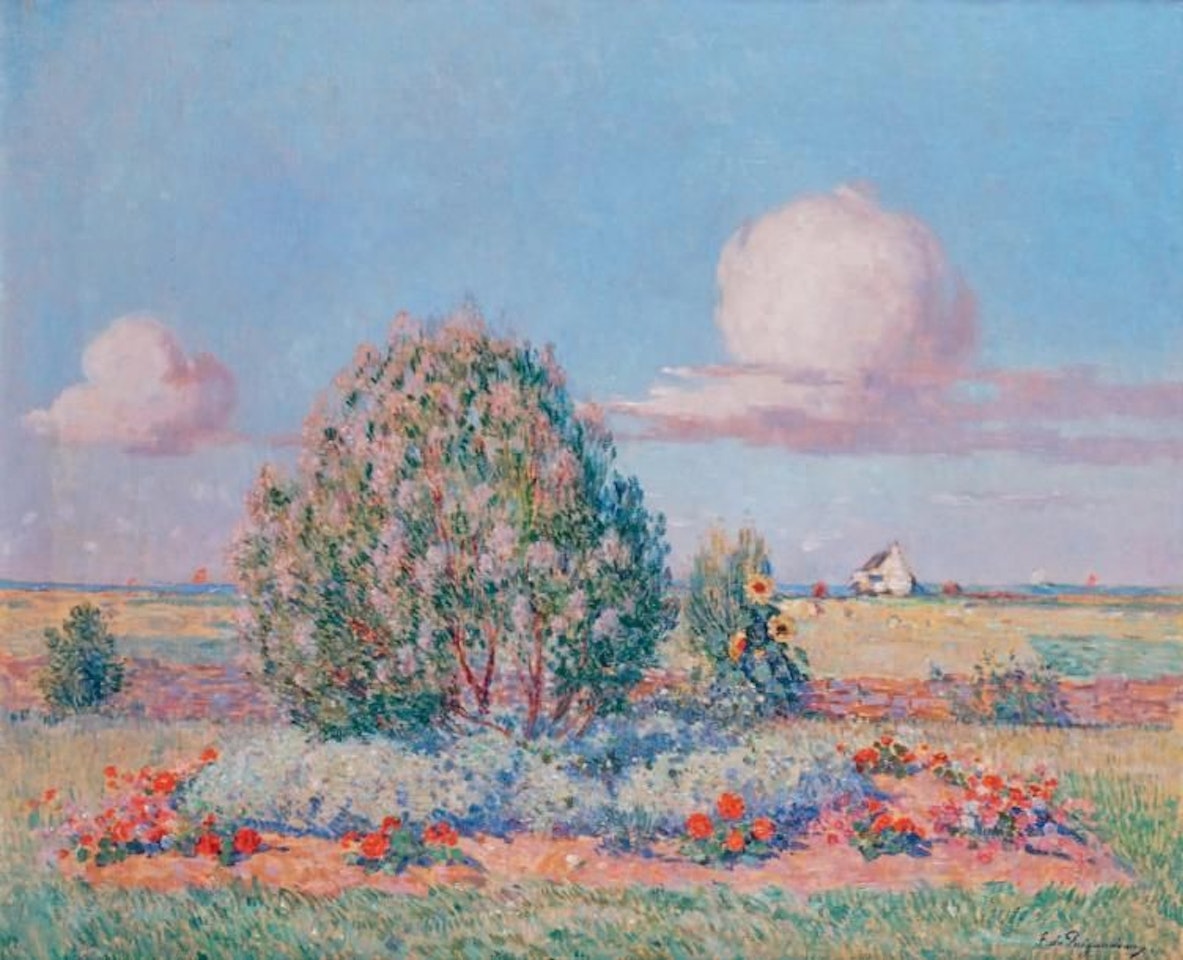 FLOWER GARDEN BY THE SEA by Ferdinand du Puigaudeau