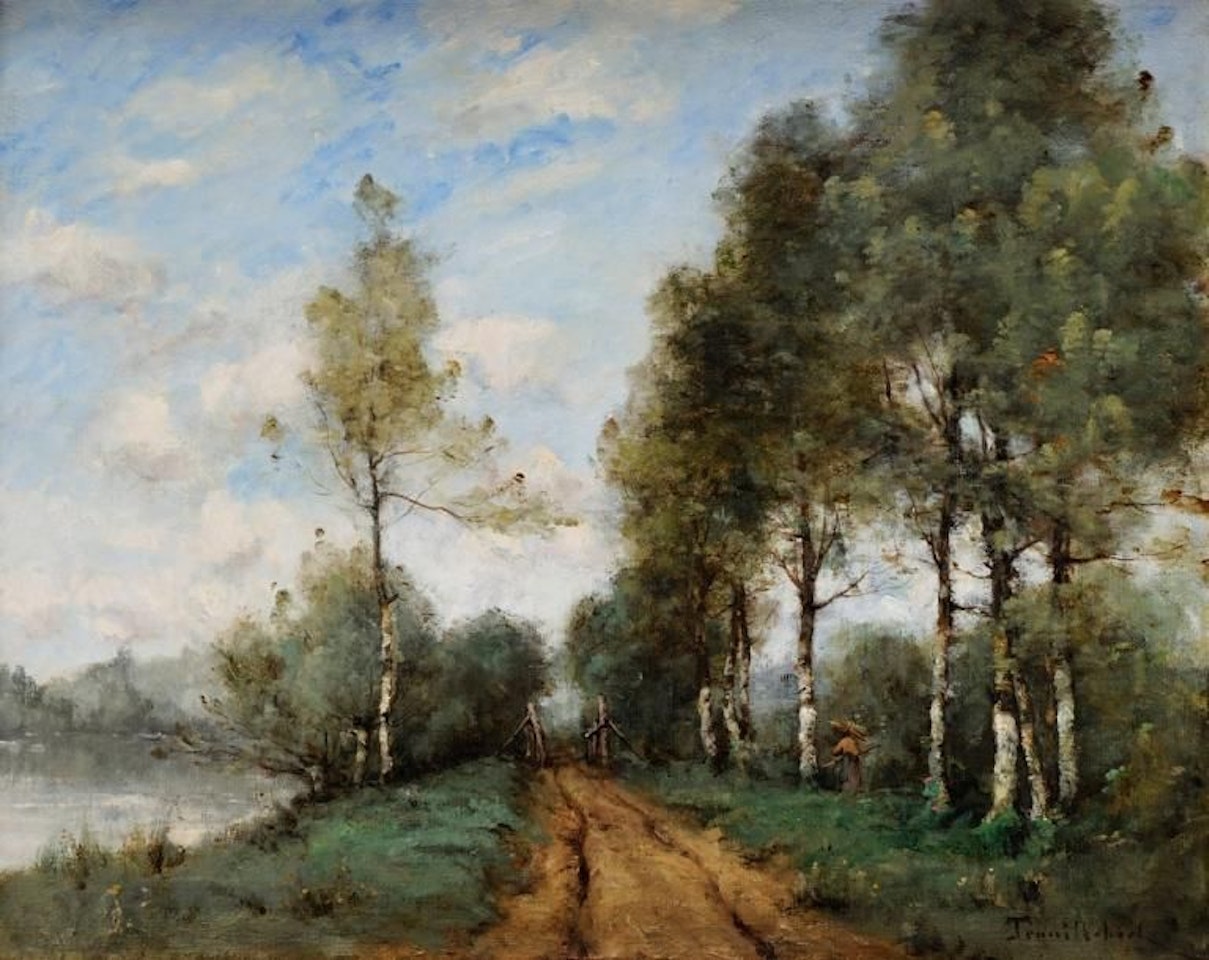 Le retour de la fagotière by Paul Désiré Trouillebert