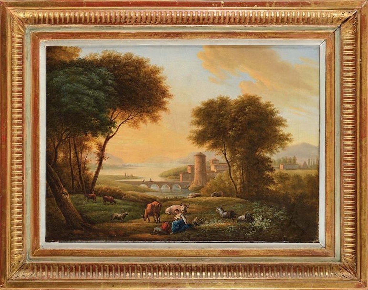 Paysage Néoclassique by Italian School