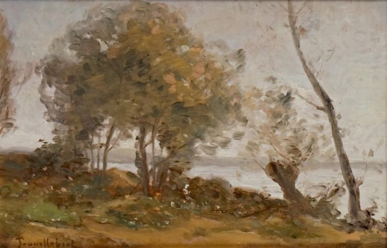 RIVER EDGE by Paul Désiré Trouillebert