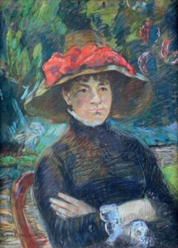PORTRAIT OF MADAME GUILLAUMIN by Armand Guillaumin
