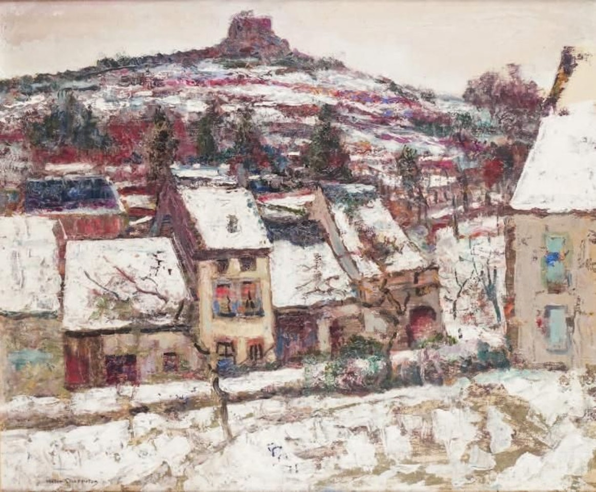 WALLS UNDER THE SNOW by Victor Charreton
