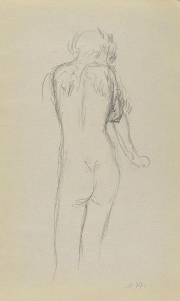 Nu debout vu de dos by Pierre Bonnard
