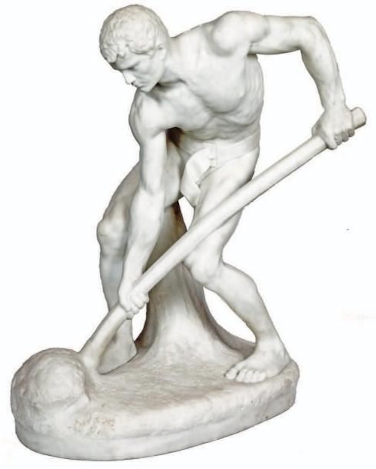 À LA TERRE by Alfred Boucher
