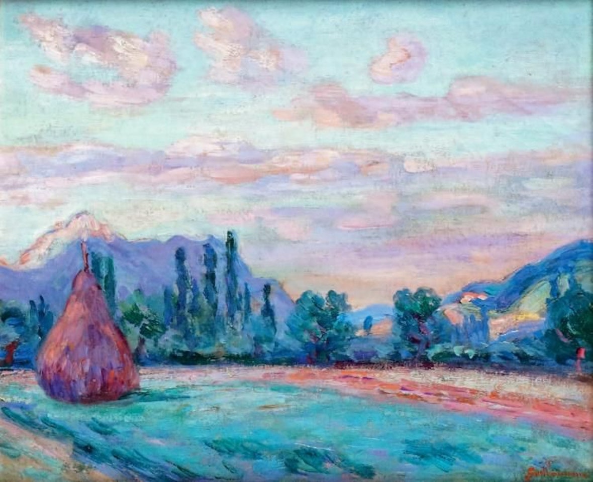 SUMMER IN PONTCHARA, PLAINE DE L"ISÈRE by Armand Guillaumin