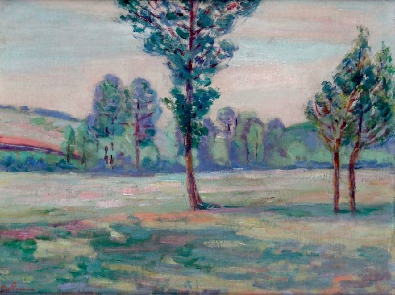 SUNRISE ON THE PRAIRIE by Armand Guillaumin