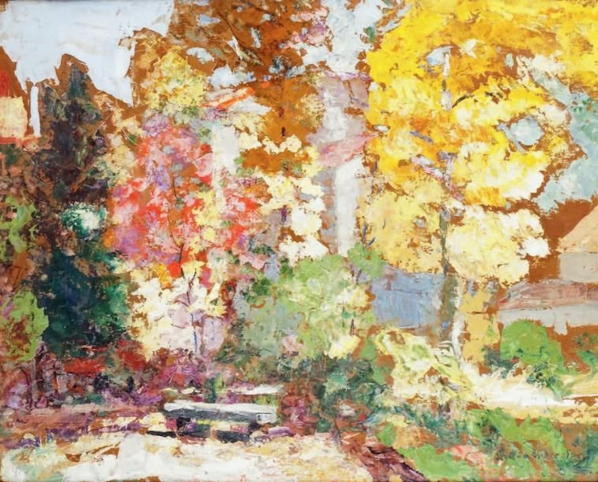 AUTUMN LANDSCAPE by Victor Charreton