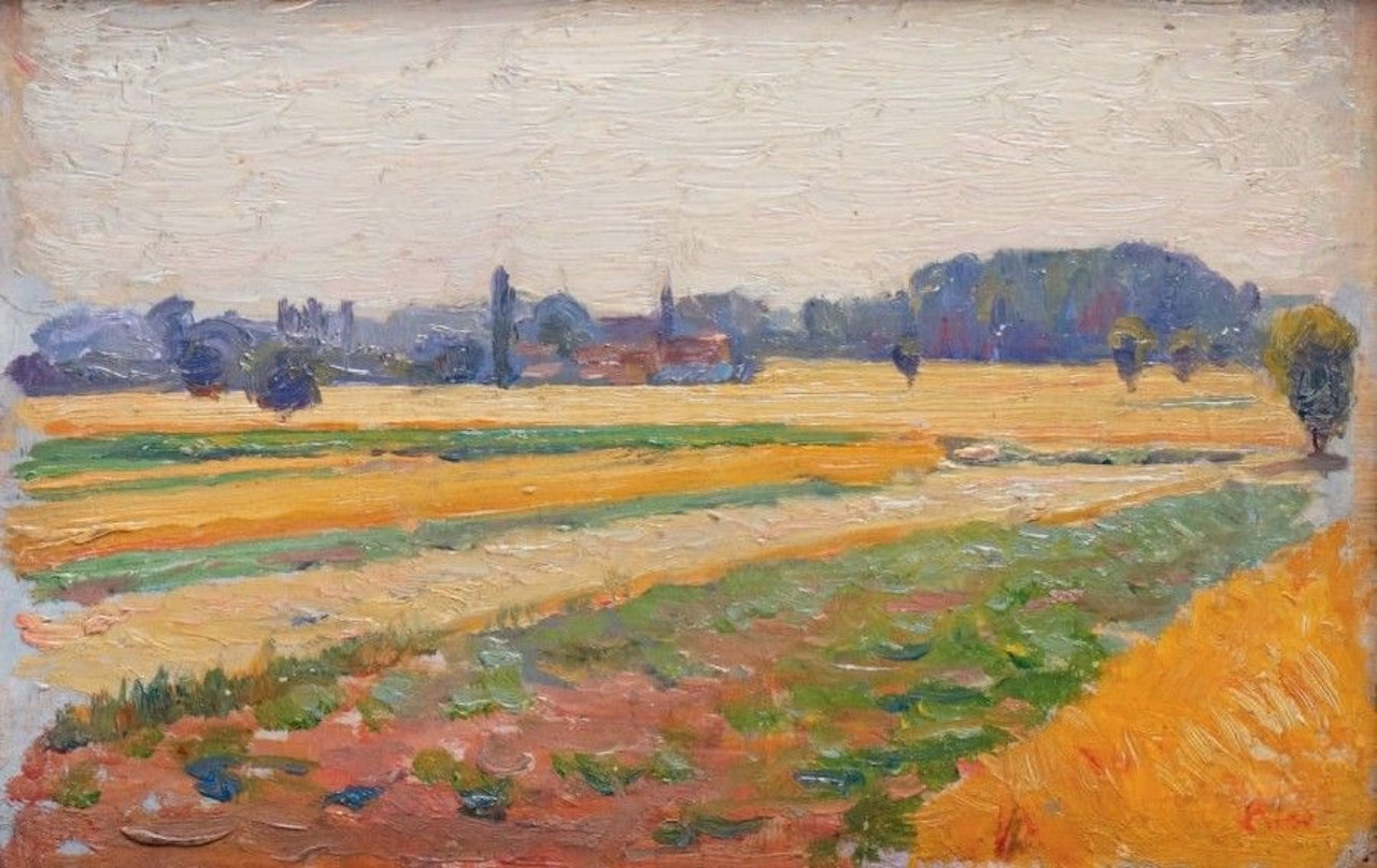 Plain in Moulineux by Maximilien Luce
