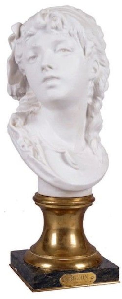 BUST OF SUZON by Auguste Rodin