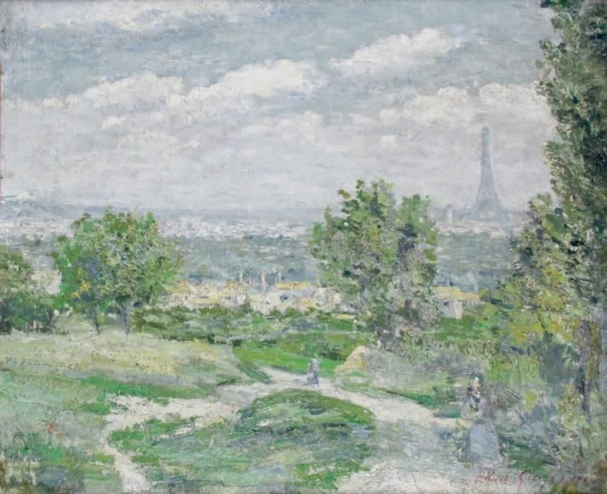 VIEW OF PARIS by Albert Gleizes