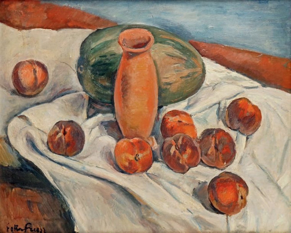 STILL LIFE WITH FRUITS by Othon Friesz