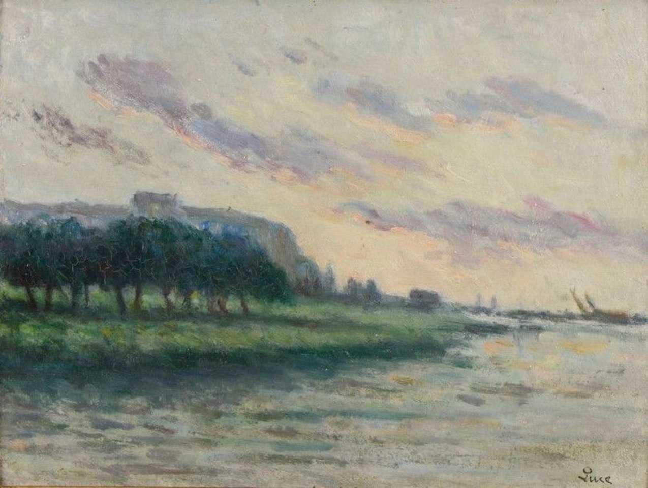 Environs du Tréport by Maximilien Luce