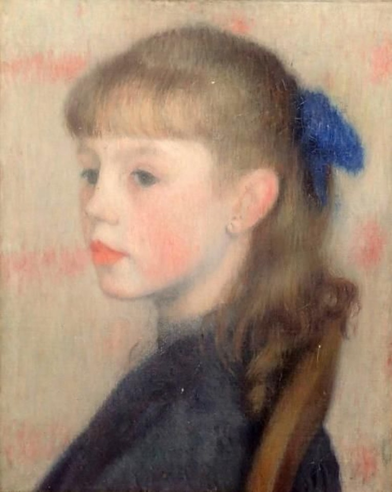 Portrait de jeune fille by French School