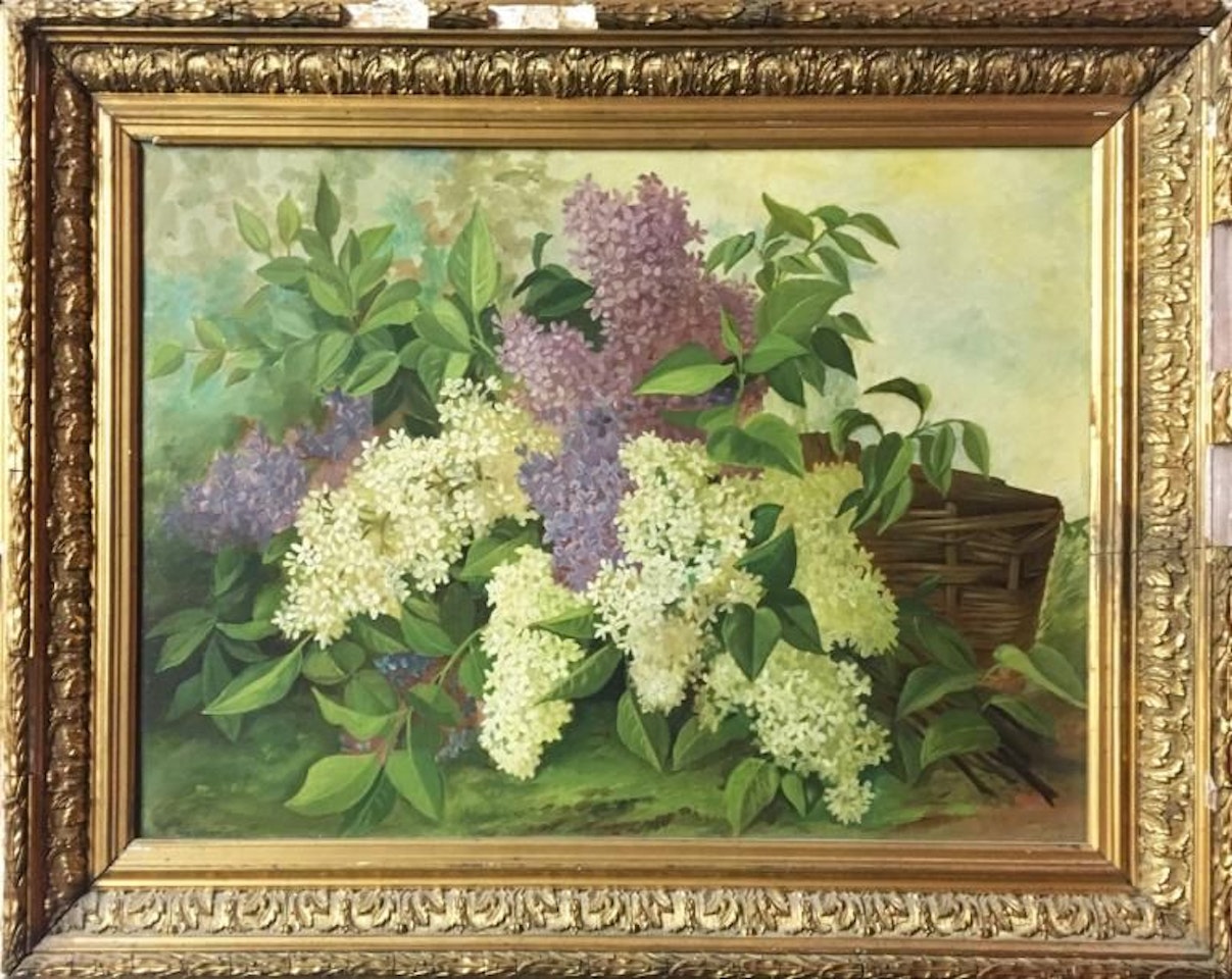 Nature morte aux lilas by French School
