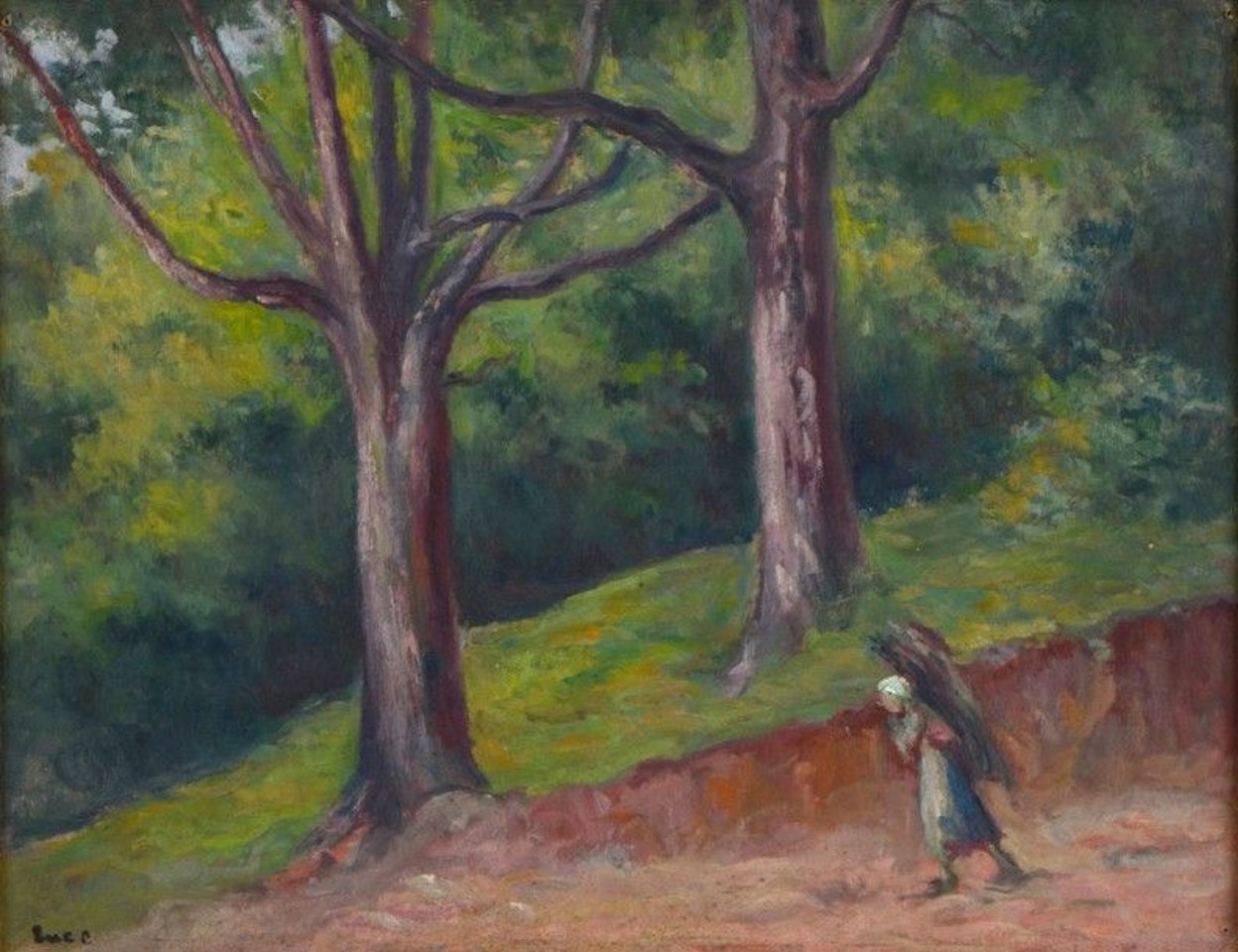 La ramasseuse de fagots by Maximilien Luce