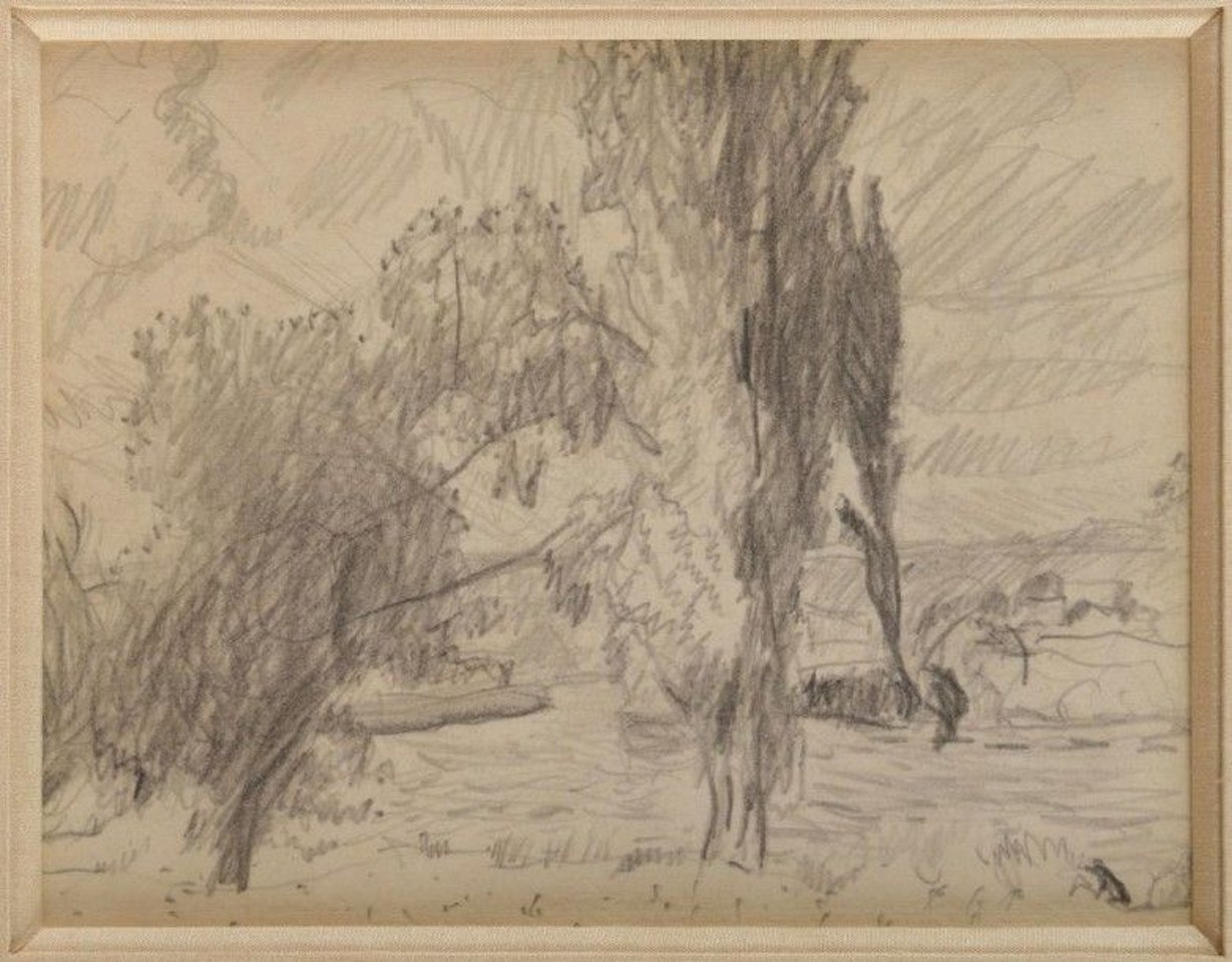Paysage près de Vernon by Pierre Bonnard