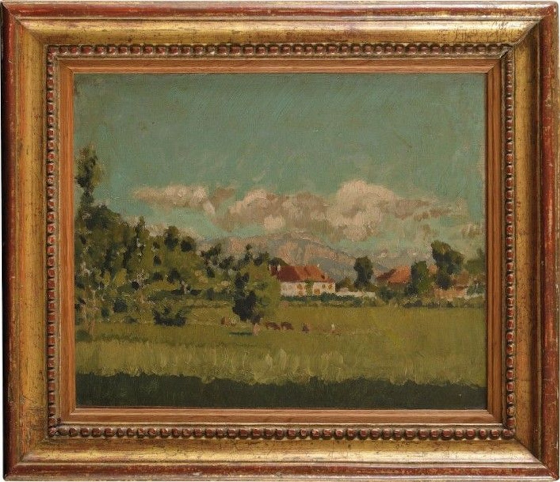 Petit paysage en Dauphiné by Pierre Bonnard