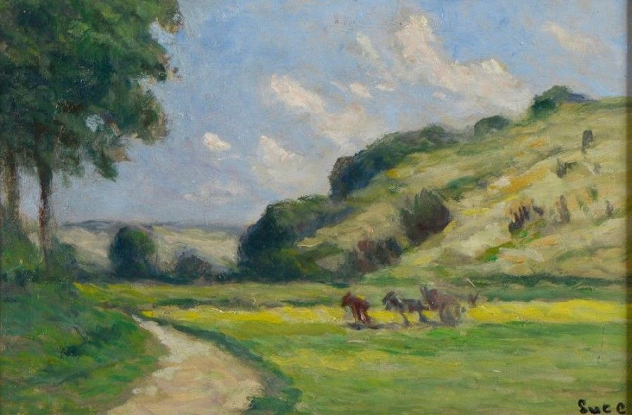 Le retour des moissons by Maximilien Luce