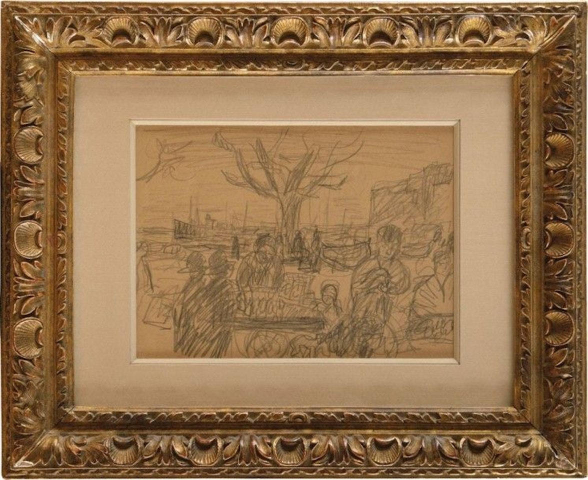 Étude pour La marchande d"oursins by Pierre Bonnard
