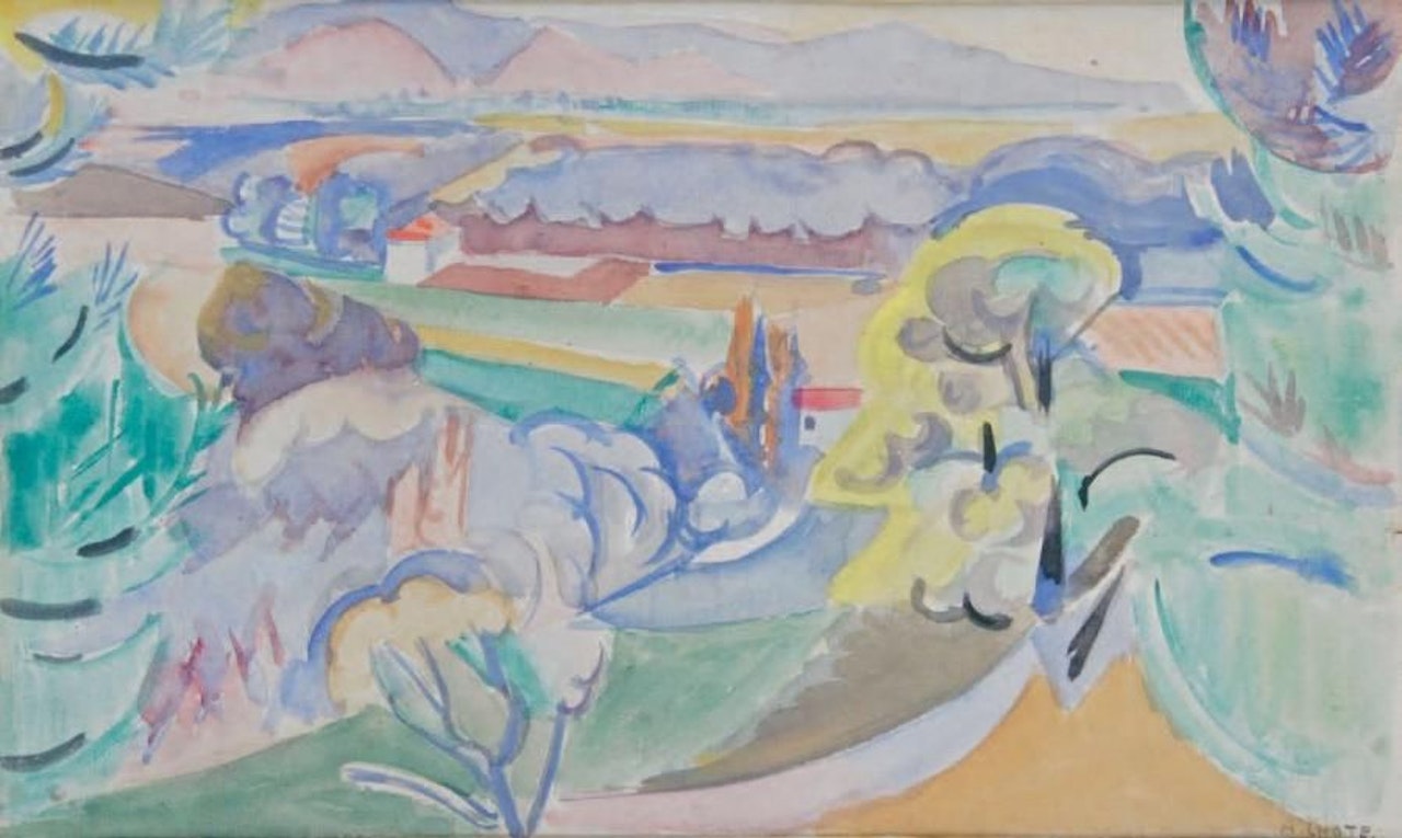 LANDSCAPE OF PROVENCE by André Lhote