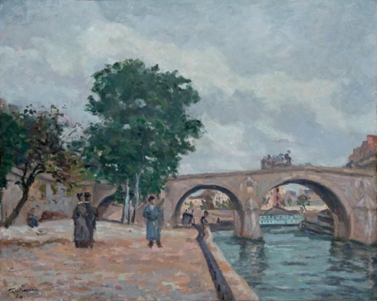 PARIS, THE SEINE AT THE PONT MARIE by Armand Guillaumin