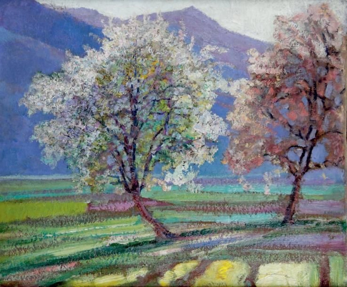 SPRING IN AUVERGNE by Victor Charreton