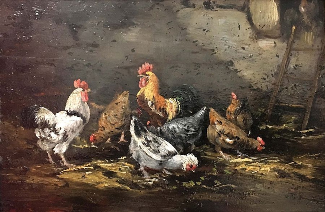 Les Poules by French School