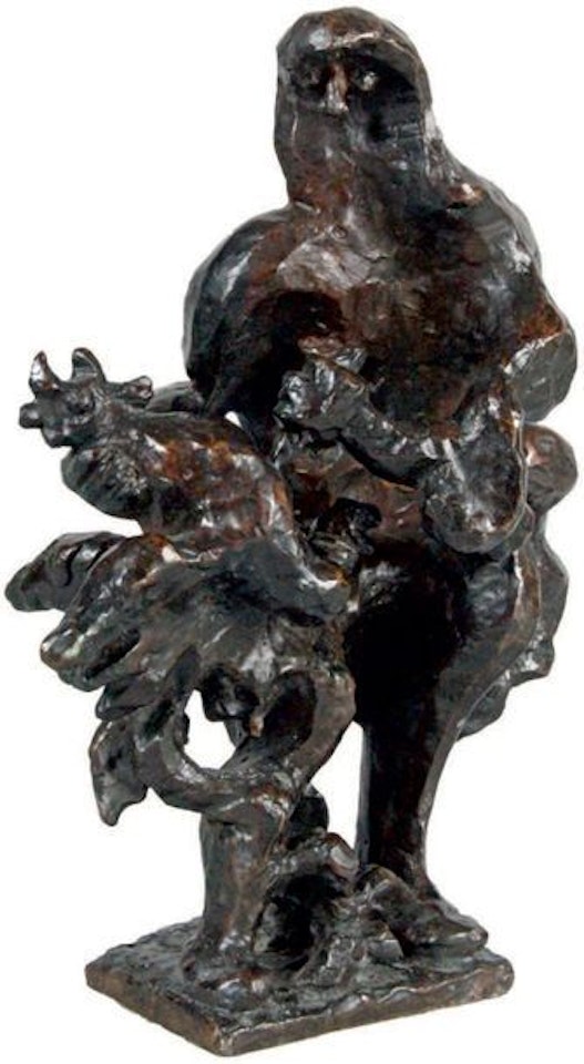 FIRST STUDY FOR SACRIFICE by Jacques Lipchitz