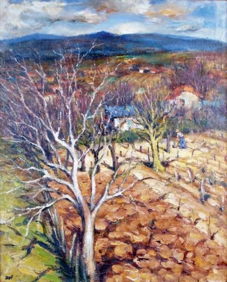 WINTER IN PROVENCE by Marcel Dyf