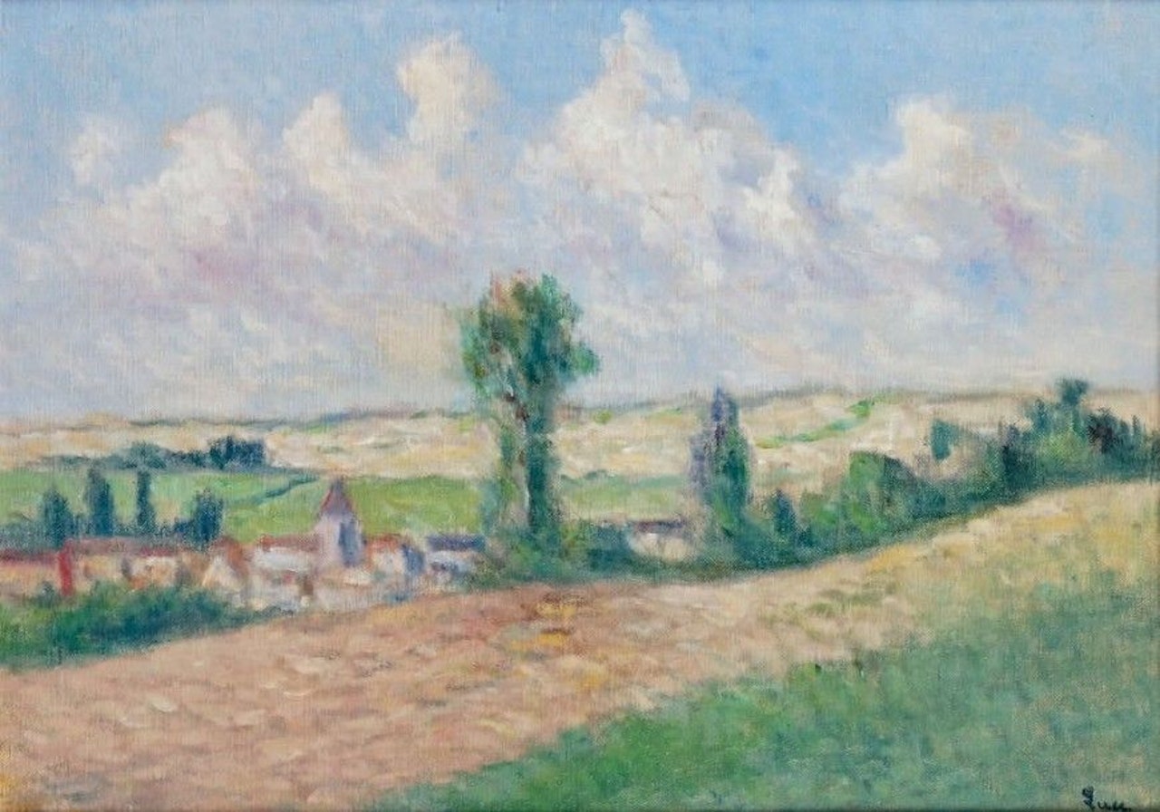 SURROUNDINGS OF ROLLEBOISE by Maximilien Luce