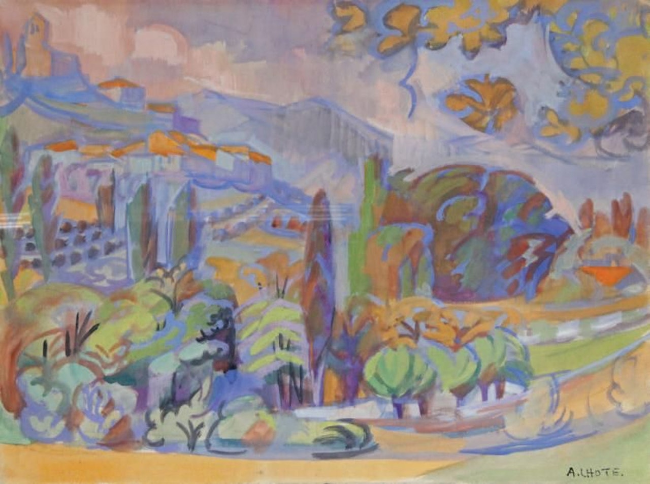 VIEW OF MIRMANDE by André Lhote