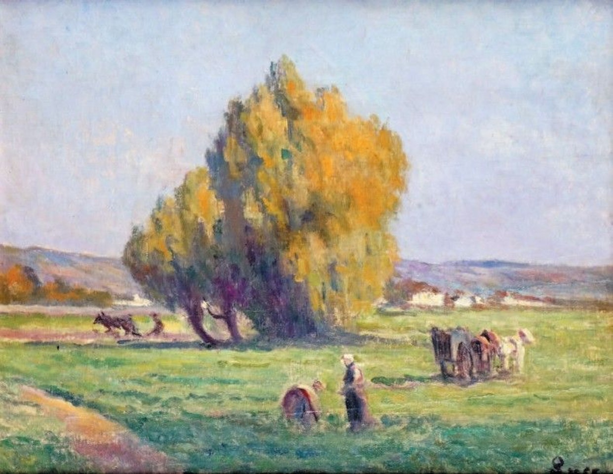 FIELD WORK by Maximilien Luce